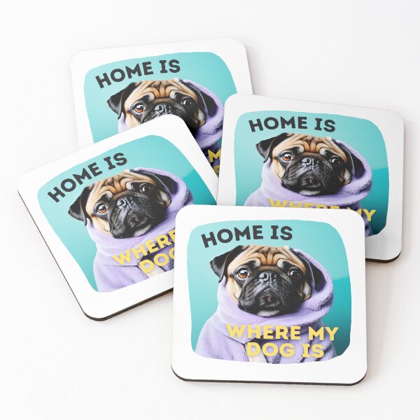 Item preview, Home is where my dog is designed and sold by ashleafjb.