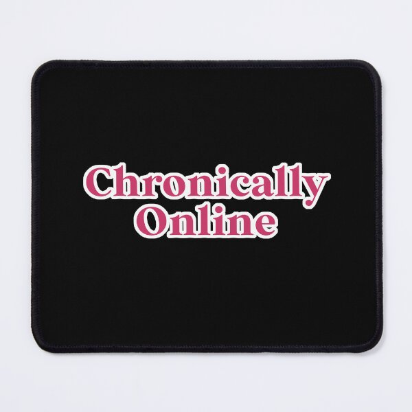 Item preview, Chronically Online Pink designed and sold by birchwoodgreen.