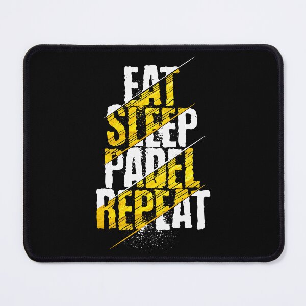 Item preview, Eat Sleep Padel Repeat Funny Paddle Tennis Player designed and sold by grinta2021.