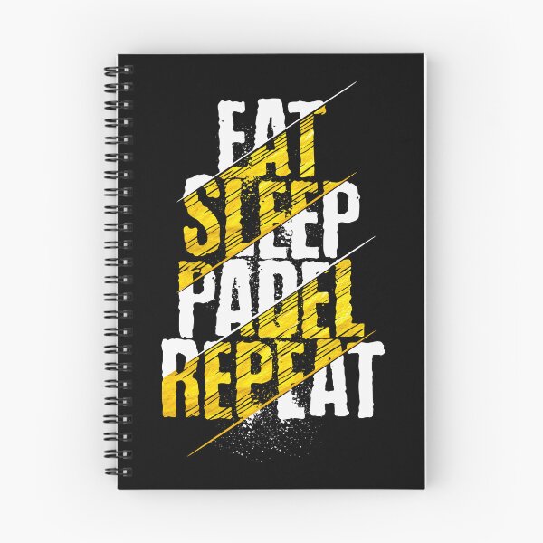 Item preview, Eat Sleep Padel Repeat Funny Paddle Tennis Player designed and sold by grinta2021.