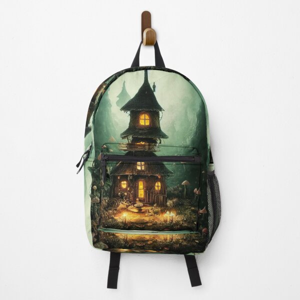 Item preview, Majestic world of magic Mushrooms and cute houses designed and sold by Piotrek0001.