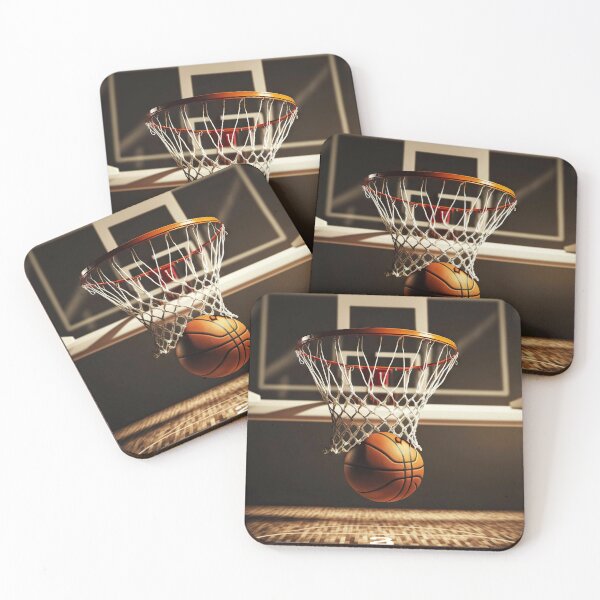 Item preview, Ball and Court The Perfect Match for Basketball Enthusiasts designed and sold by StudioLiteDaLu.