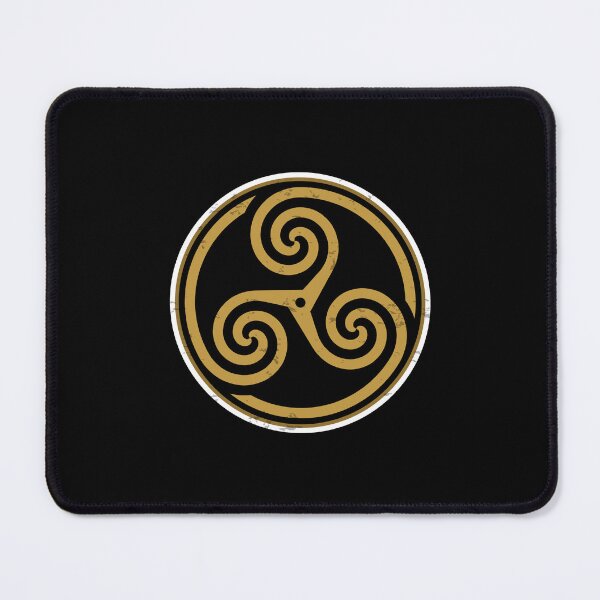 Item preview, TRISKELION TRIPLE CELTIC SPIRAL designed and sold by Madjack Tees Kiwi SuperStore.