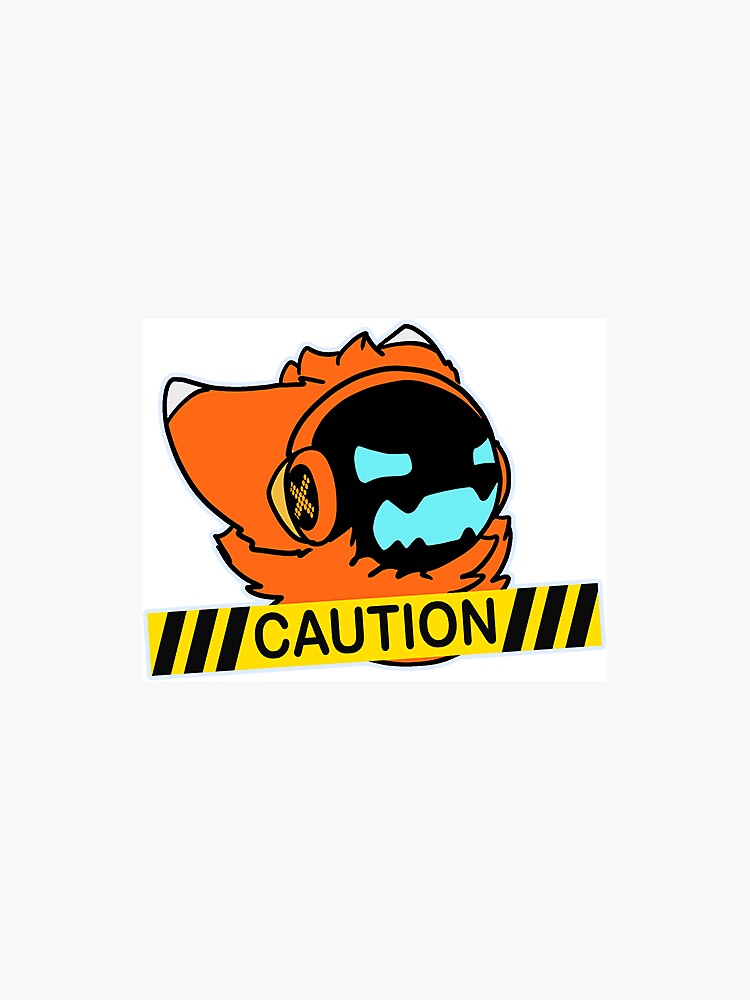 Thumbnail 3 of 3, Magnet, Caution Cone designed and sold by HearterMobs.