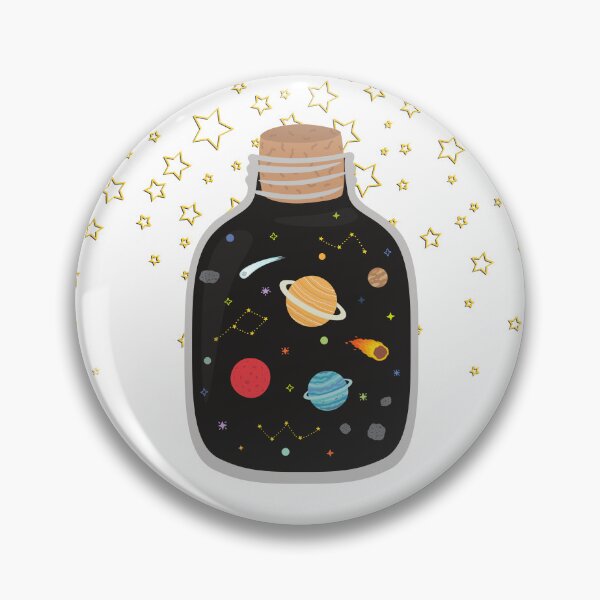 Item preview, Solar System in a Bottle designed and sold by KatsCanvas.