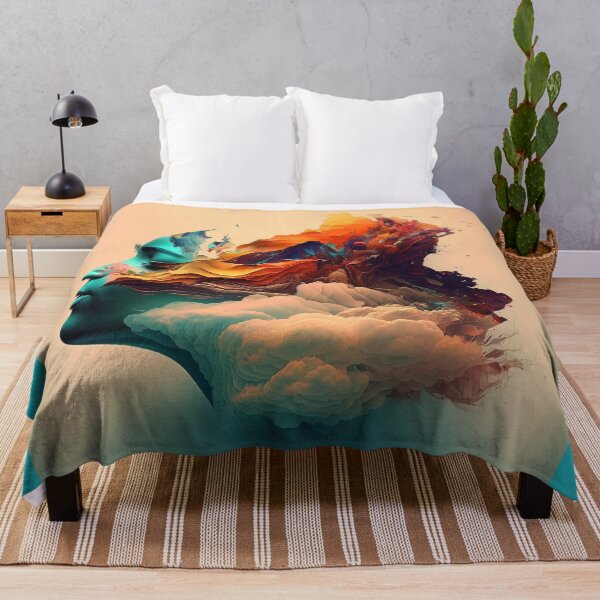 Item preview, Abstract Dreams of A Female Art Dreamer designed and sold by Bleknervin.