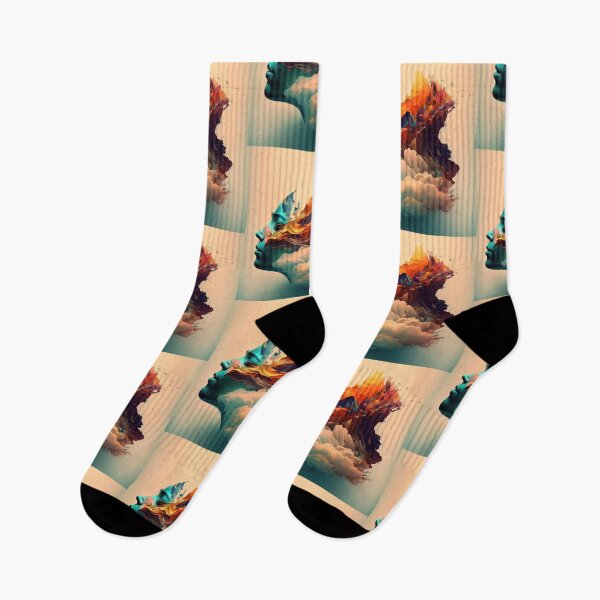 Item preview, Abstract Dreams of A Female Art Dreamer designed and sold by Bleknervin.