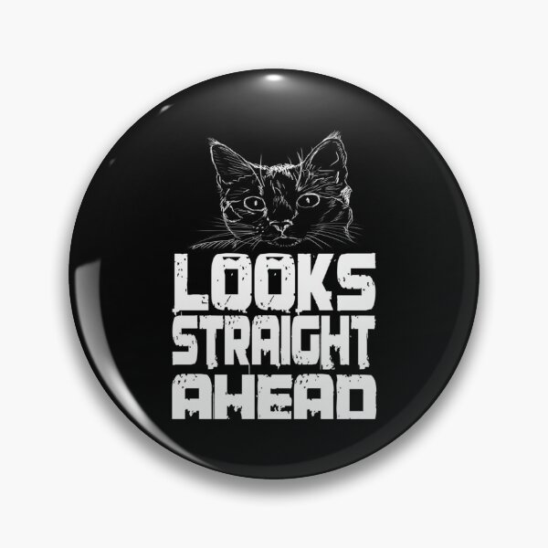 Item preview, Cat head looks straight ahead   designed and sold by Atrioa.