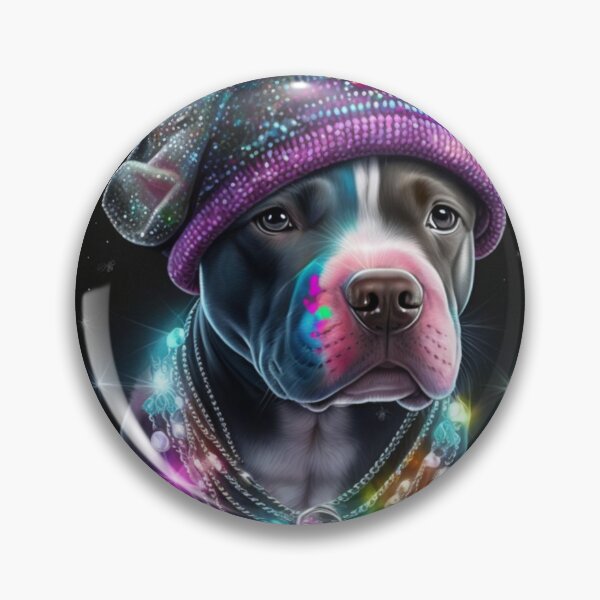 Item preview, Blingy Pit Bull designed and sold by Nocturne  Paws.