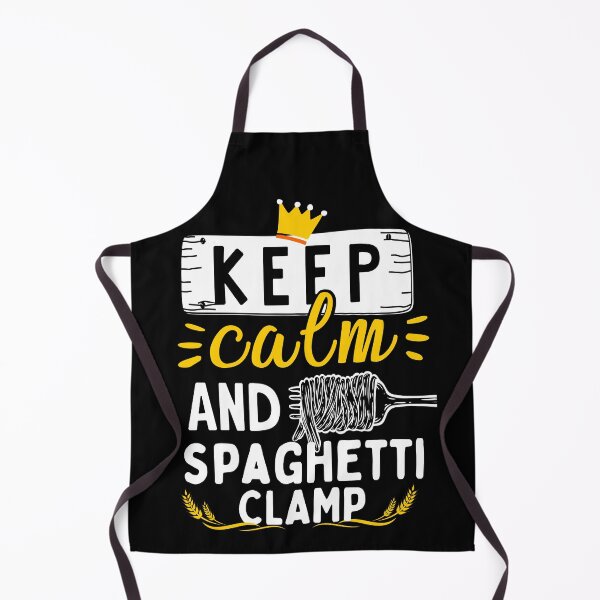 Item preview, Keep Calm And Spaghetti Clamp designed and sold by PlayfulPrint.