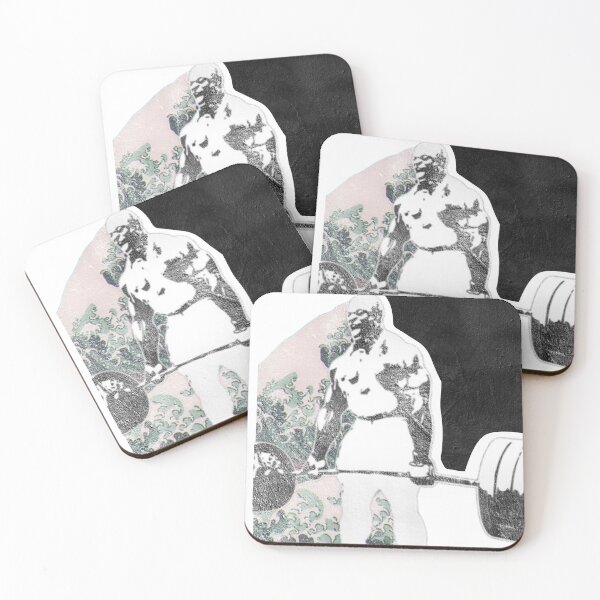 Item preview, Gym lightweight deadlift - back designed and sold by Lateef Prints.