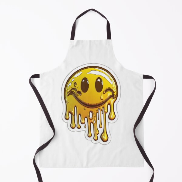 Item preview, Trippy Acid House Sticker Melting Smiley Face designed and sold by StickeryPickery.