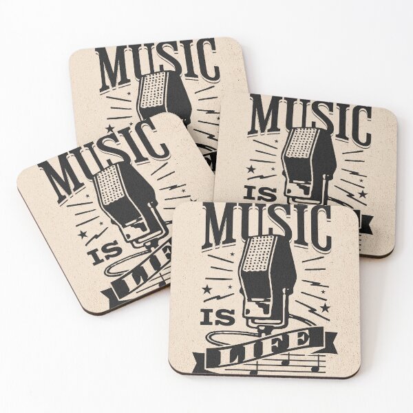 Item preview, MUSIC IS LIFE designed and sold by lovehereandnow.