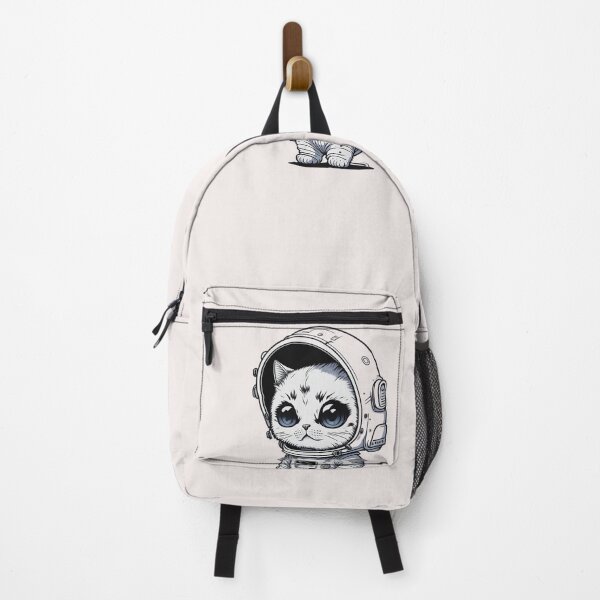 Item preview, astronaut cat designed and sold by Grimspencilart.