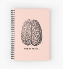 Use it well - Brain Spiral Notebook