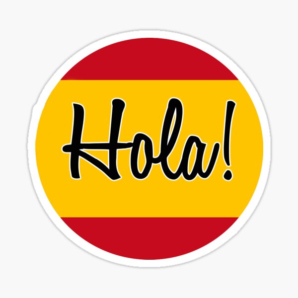 Hola spanische Spanien Flagge