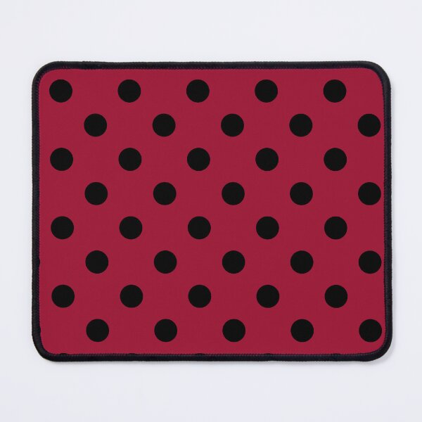 Item preview, Black Polka Dots On Red designed and sold by POLKAIWERX.