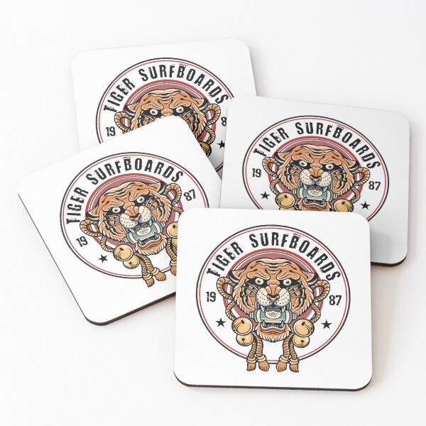 Item preview, Tiger Surf, Tiger Surf Boards, surfing vintage brand, surfing Tigers      designed and sold by keneung11.