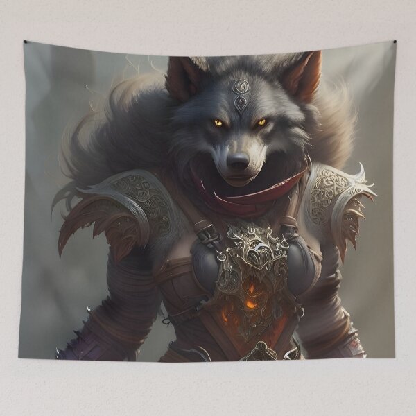 Item preview, Lady Werewolf on the prowl designed and sold by magikman65.