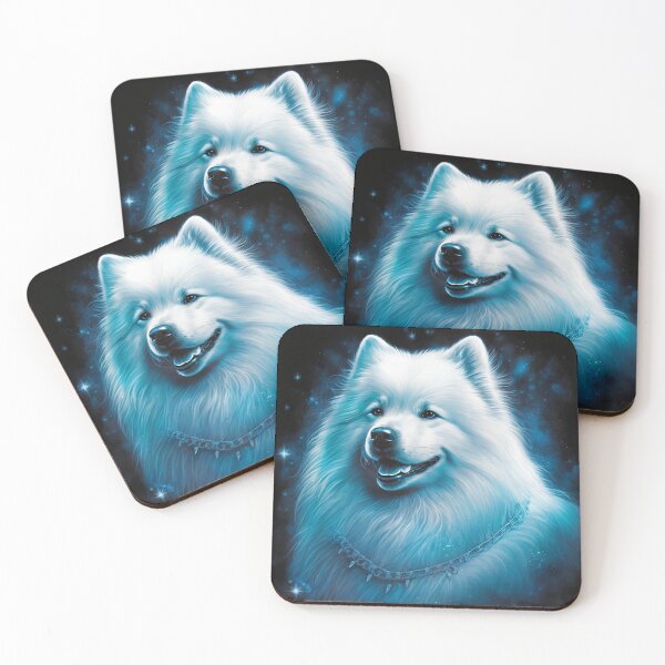 Item preview, Happy Samoyed designed and sold by Nocturne  Paws.