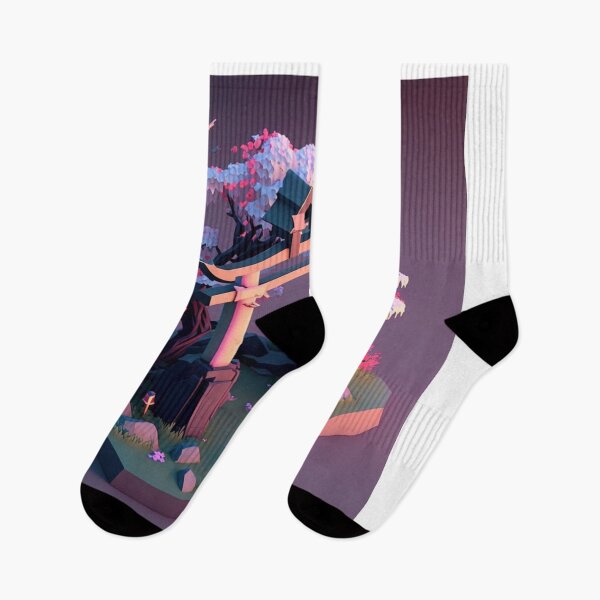 Artikelvorschau, Altes japanisches Tor Low-Poly-isometrische Kunst entworfen und verkauft von Designspire.