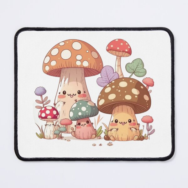 Item preview, Cute mushrooms  designed and sold by fattim3.