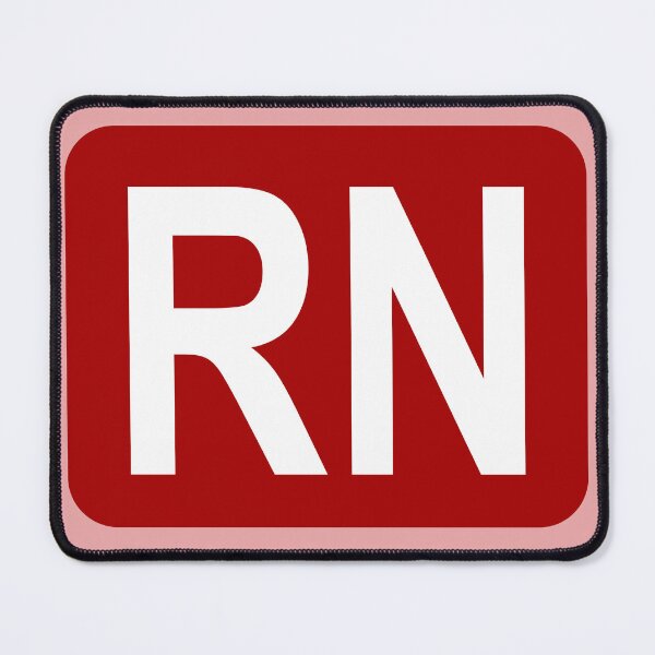 Item preview, RN Initials designed and sold by Jeallan Designs.