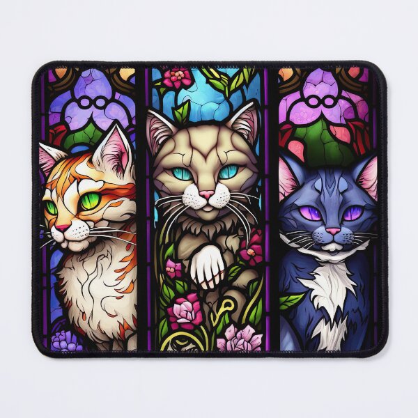 Item preview, Colorful Kitten Trio (Variation) designed and sold by OccultDreams.