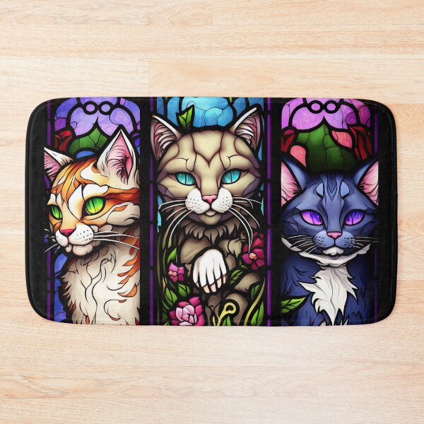 Item preview, Colorful Kitten Trio (Variation) designed and sold by OccultDreams.