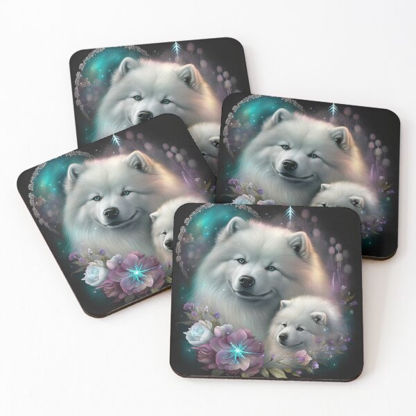 Item preview, Magical Samoyeds designed and sold by Nocturne  Paws.
