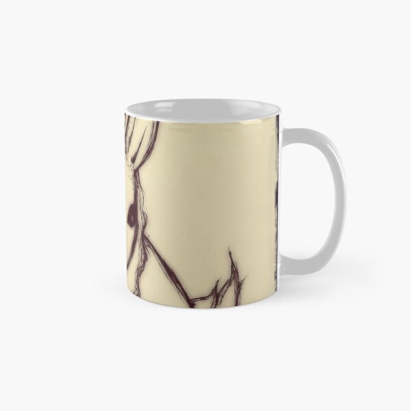 Item preview, Cute jackelope sketch  designed and sold by BerryPecanArts.
