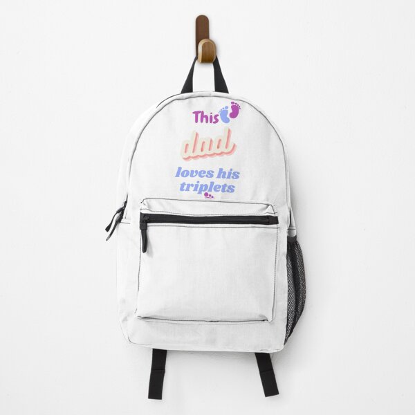 Item preview, this dad loves his triplets designed and sold by tatouma-shopp.