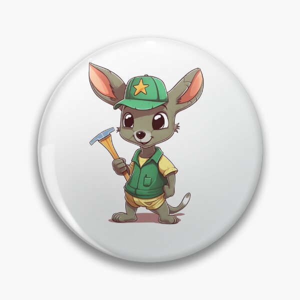 Item preview, Tradie Chibi Roo designed and sold by RooArtistry.