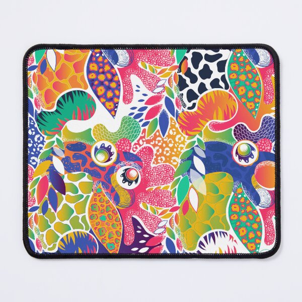 Item preview, Wild seamless bright zoo art designed and sold by Capictures.