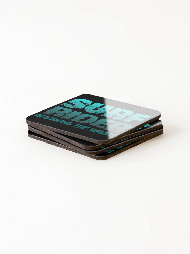 Thumbnail 4 of 5, Coasters (Set of 4), Surf Rider designed and sold by SunsetFootsteps.