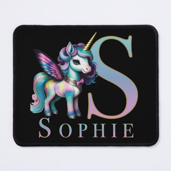 Item preview, Sophie name with a cute unicorn designed and sold by Lubellebubble20.