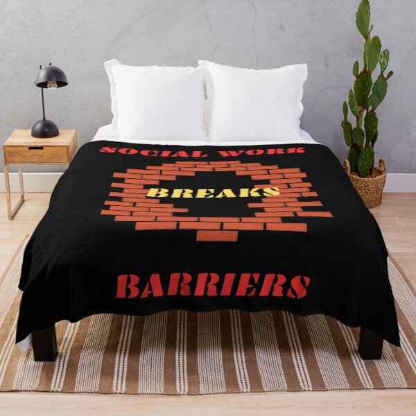 Item preview, Social Work Breaks Barriers designed and sold by Nazguler.
