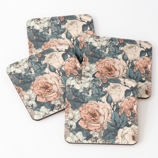 Item preview, colourful watercolour Flowers, digital art designed and sold by AthenaUK.