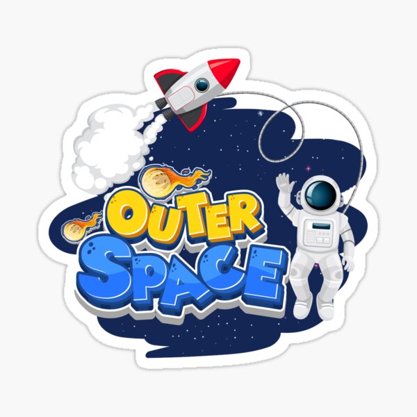 Outer Space Sticker