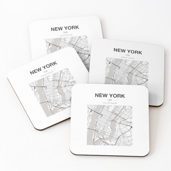 Item preview, Mapa de la ciudad de Nueva York designed and sold by SundownDesigns.