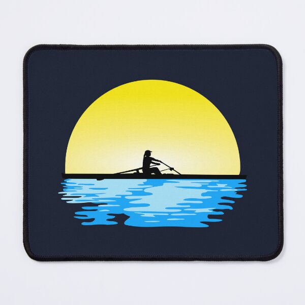 Artikelvorschau, Rudern, Frauen Rudern, Wasser und Sonne, Einer Rudern entworfen und verkauft von claudiasartwork.