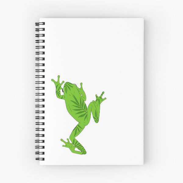 Item preview, Kentia palm leafy green frog  designed and sold by LibbyHaggerArt.