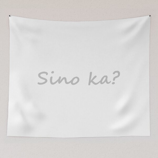 Item preview, " Sino ka? " in Tagalog means " Who are you? " in English designed and sold by PabloBSanchez.