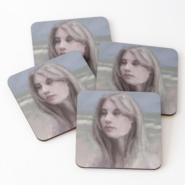 Item preview, Beach Woman designed and sold by TheArtCave.