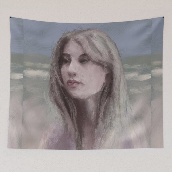 Item preview, Beach Woman designed and sold by TheArtCave.