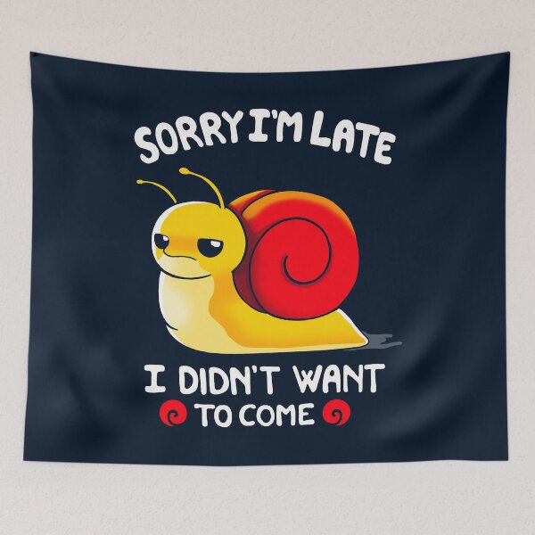 Item preview, Sorry I am Late, I didn't want to come designed and sold by VallinArt.