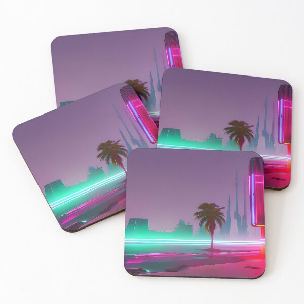 Item preview, Synthwave Springs designed and sold by Ink Art Design.