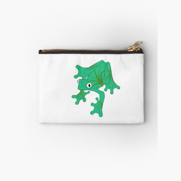Item preview, Ponytail palm leafy green frog designed and sold by LibbyHaggerArt.