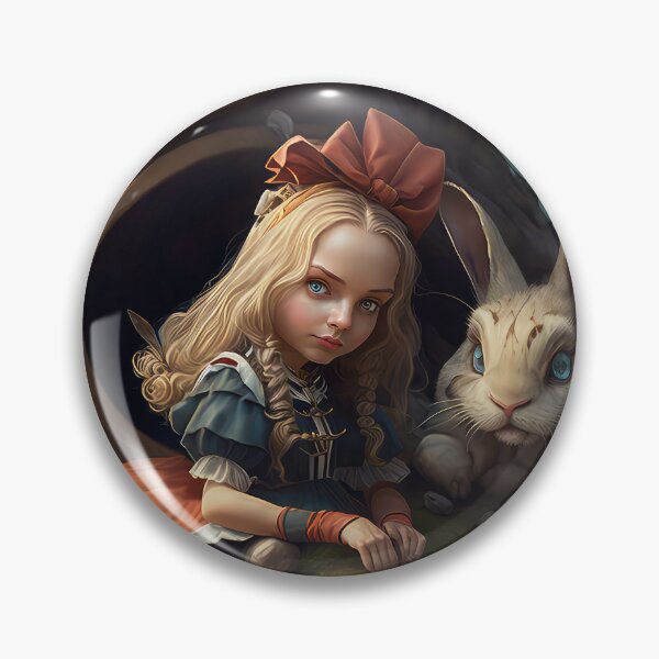 Item preview, Alice in Wonderland. "Tea Party with the Mad Hatter and the Cheshire Cat" designed and sold by thewandswant.