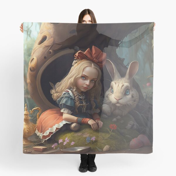 Item preview, Alice in Wonderland. "Tea Party with the Mad Hatter and the Cheshire Cat" designed and sold by thewandswant.